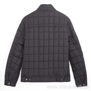 Mens square quiting padding jacket